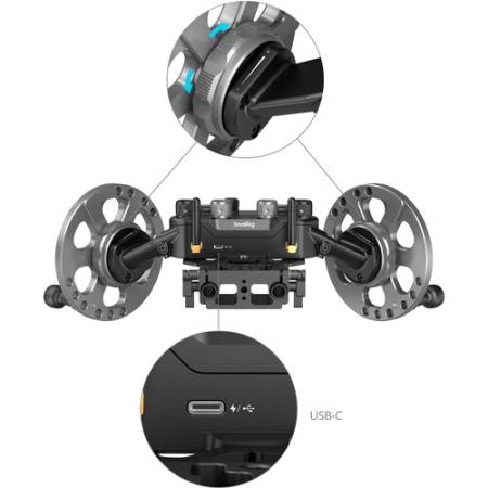 SmallRig 4525 - kółka sterujące do gimbali